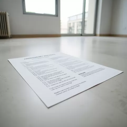 Protokół odbioru lokalu mieszkalnego