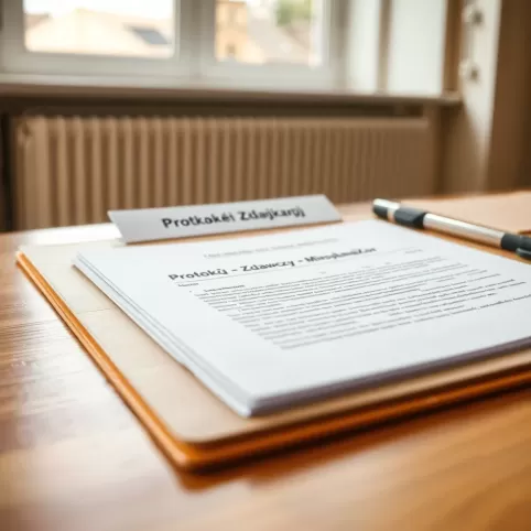 protokół zdawczo odbiorczy mieszkania wzór